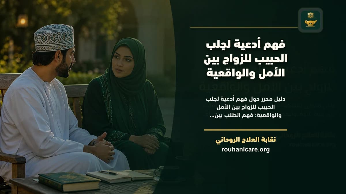 ادعيه لجلب الحبيب للزواج: استشارة روحانية للصلح والسكينة