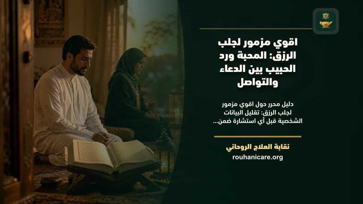 اقوي مزمور لجلب الرزق: استشارة روحانية للصلح والسكينة