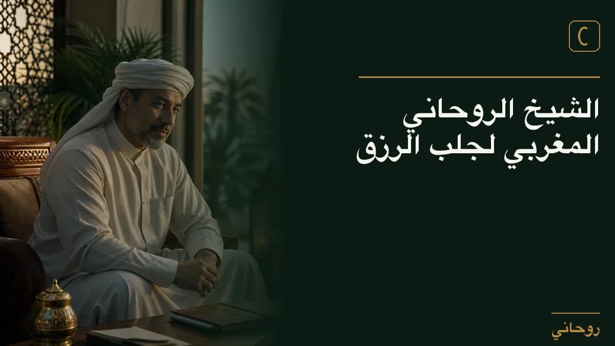 الشيخ الروحاني المغربي لجلب الرزق