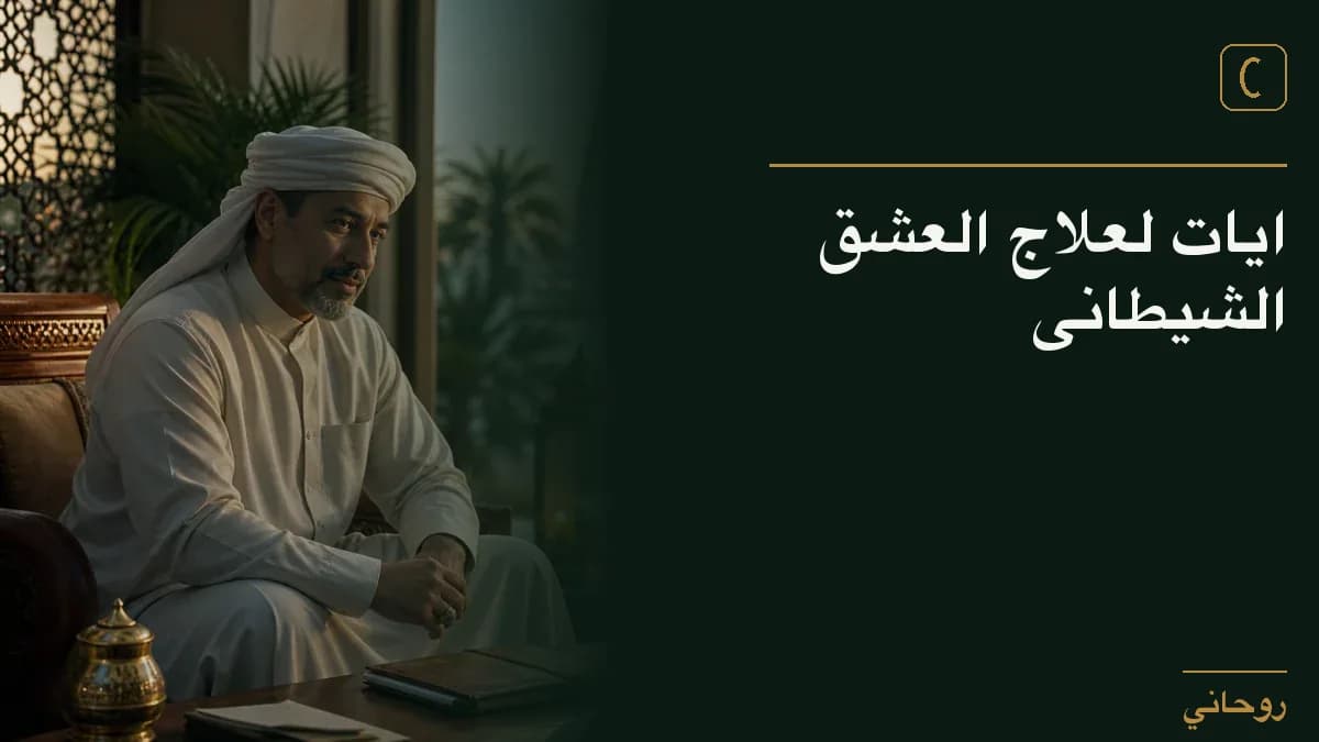 ايات لعلاج العشق الشيطانى