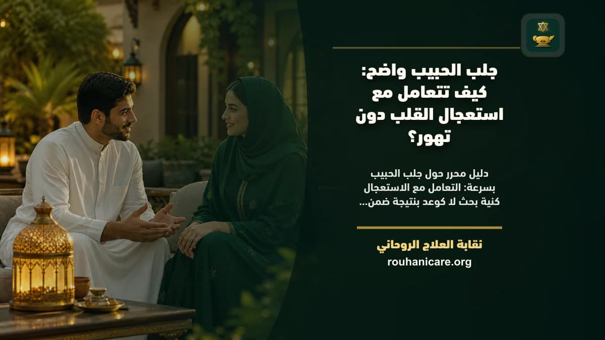 استشارة روحانية للصلح السريع وإعادة التواصل مع الحبيب