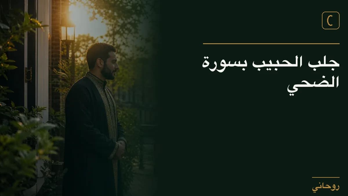 جلب الحبيب بسورة الضحي