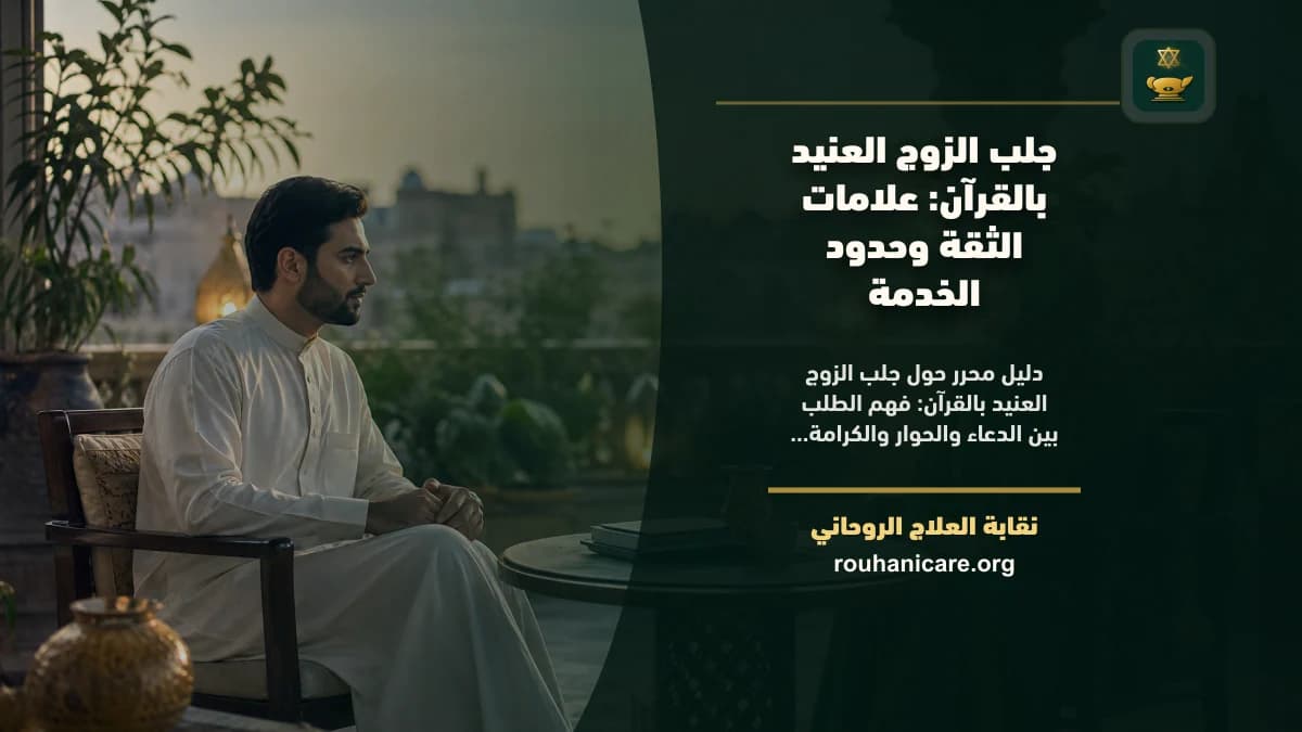 جلب الزوج العنيد بالقرآن: فهم روحاني هادئ بلا وعود مبالغ فيها