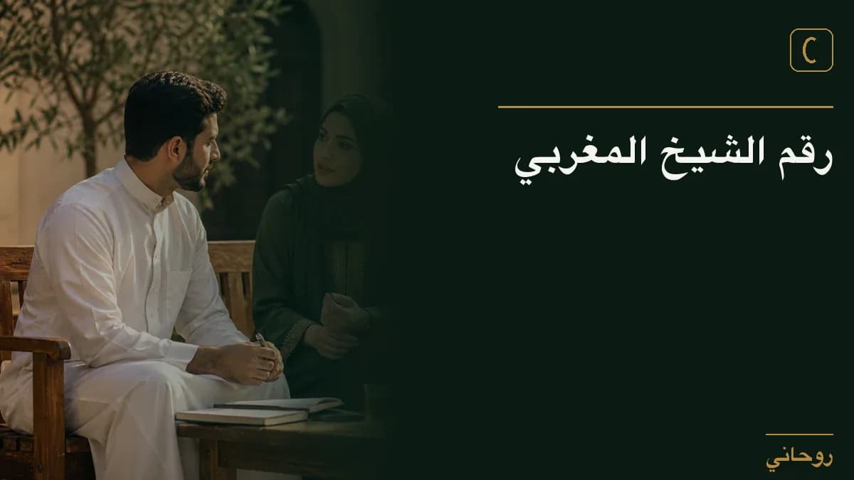 رقم الشيخ المغربي