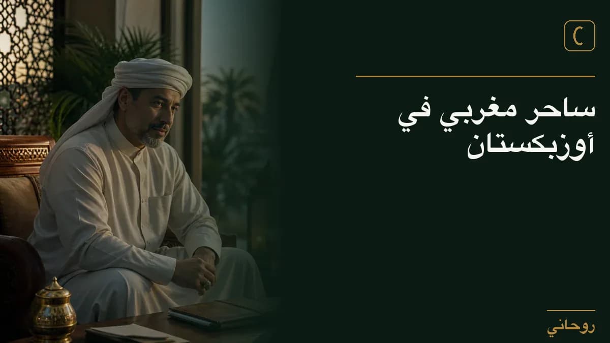 ساحر مغربي في أوزبكستان