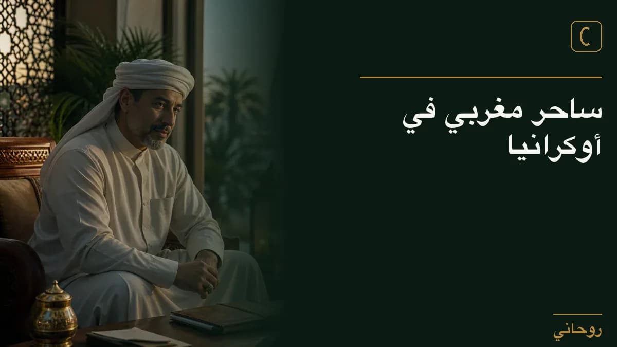 ساحر مغربي في أوكرانيا