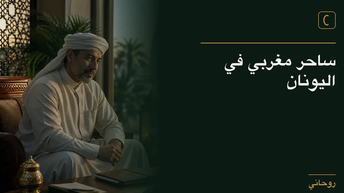 ساحر مغربي في اليونان