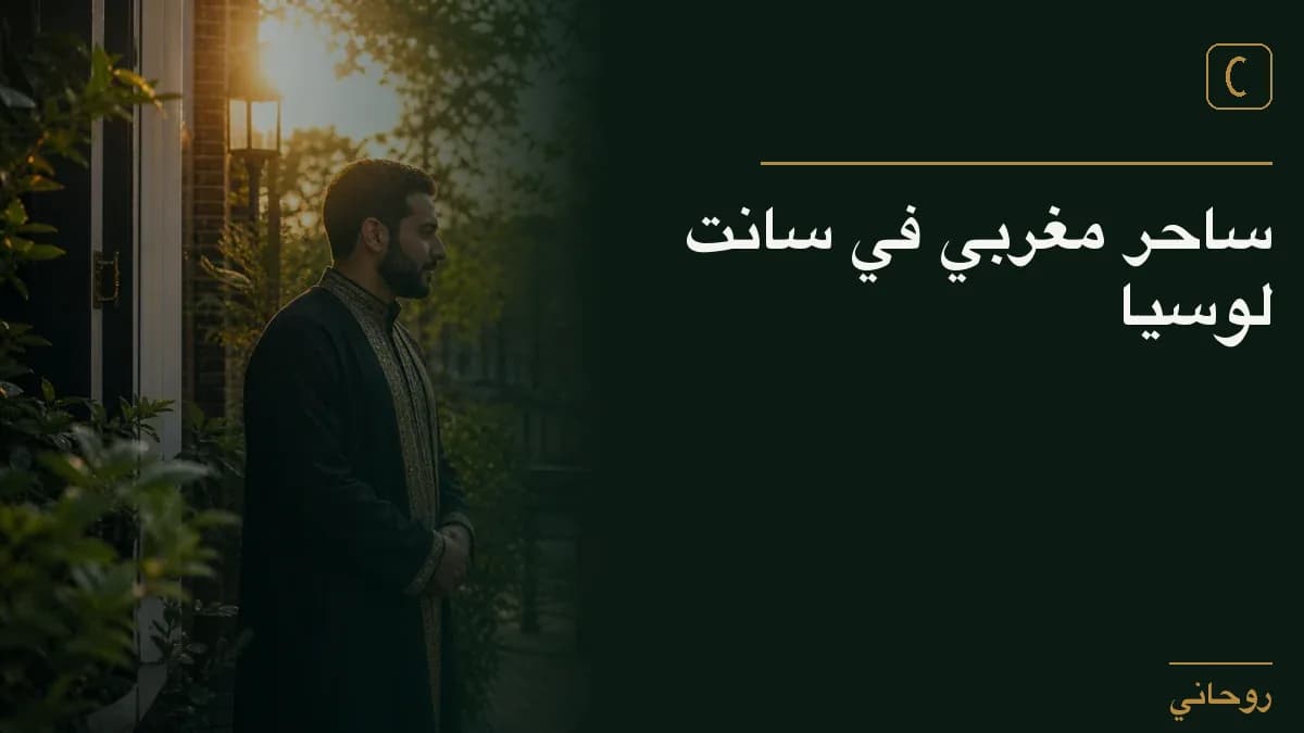 ساحر مغربي في سانت لوسيا
