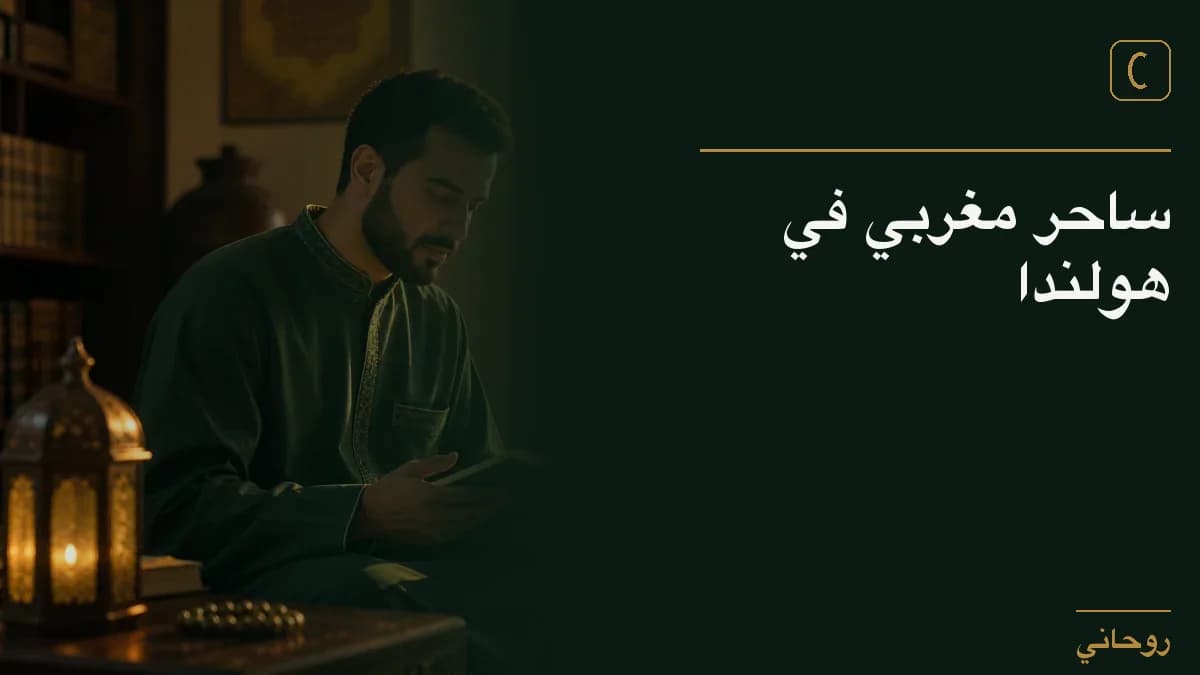 ساحر مغربي في هولندا