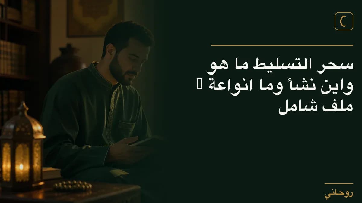سحر التسليط ما هو واين نشأ وما انواعة – ملف شامل