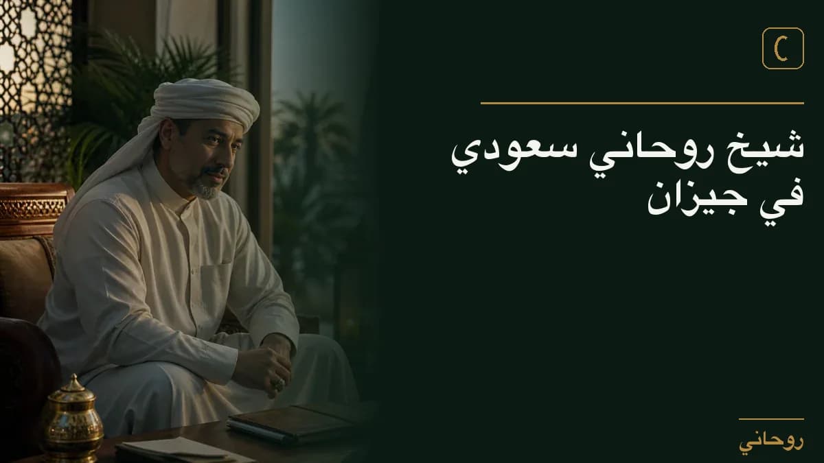 شيخ روحاني سعودي في جيزان