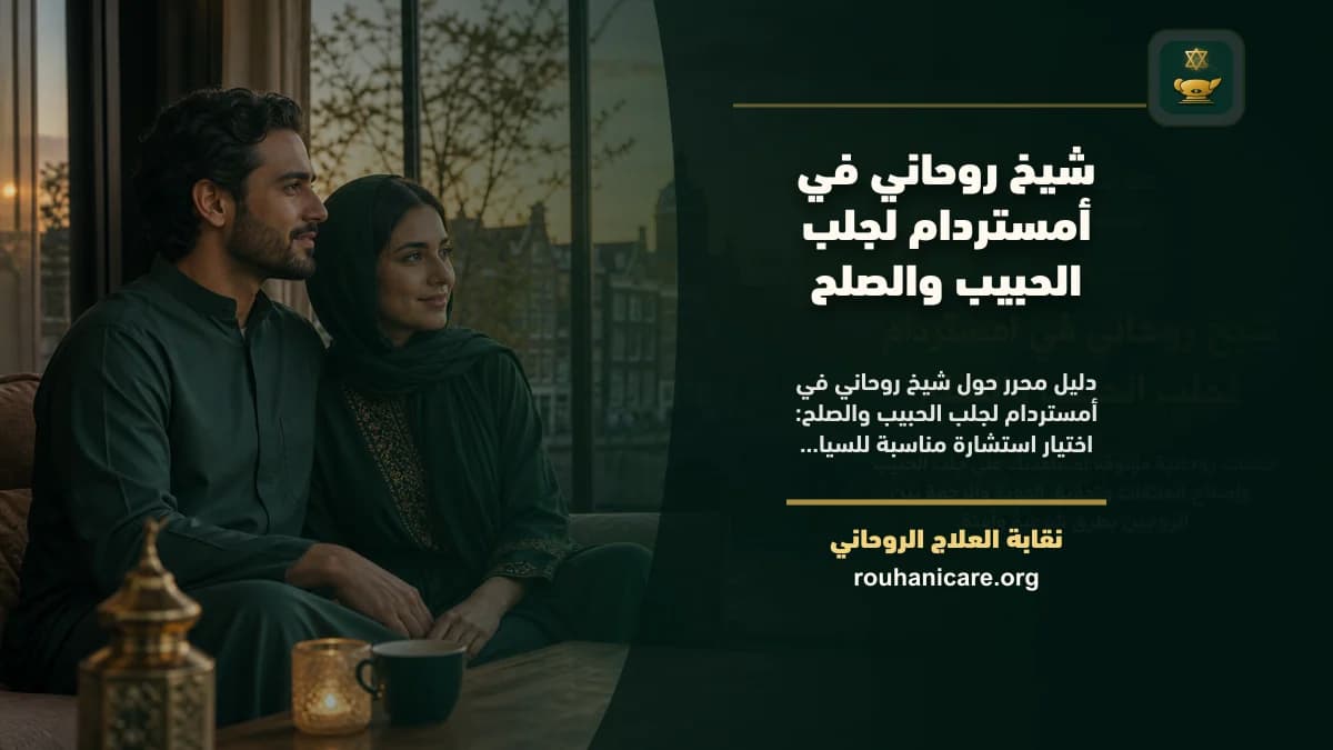 شيخ روحاني في أمستردام: استشارة روحانية موثوقة وسرية