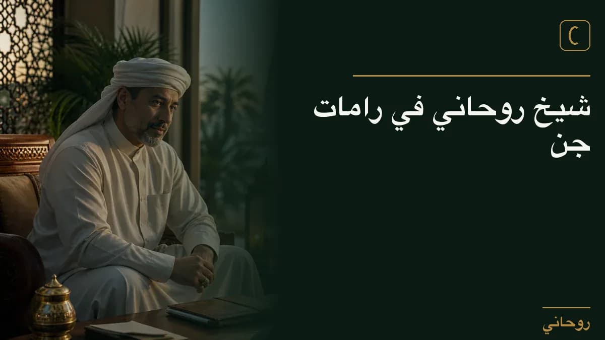 شيخ روحاني في رامات جن