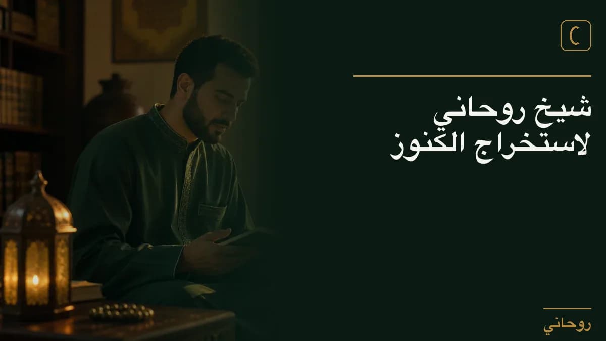 شيخ روحاني لاستخراج الكنوز