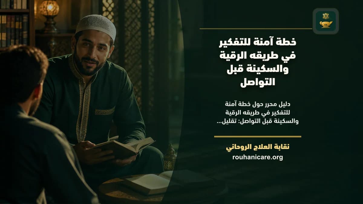 طريقه الرقية والسكينة: فهم روحاني هادئ بلا وعود مبالغ فيها