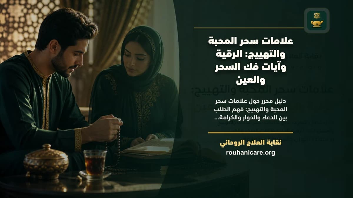 علامات سحر المحبة والتهييج: فهم روحاني هادئ بلا وعود مبالغ فيها
