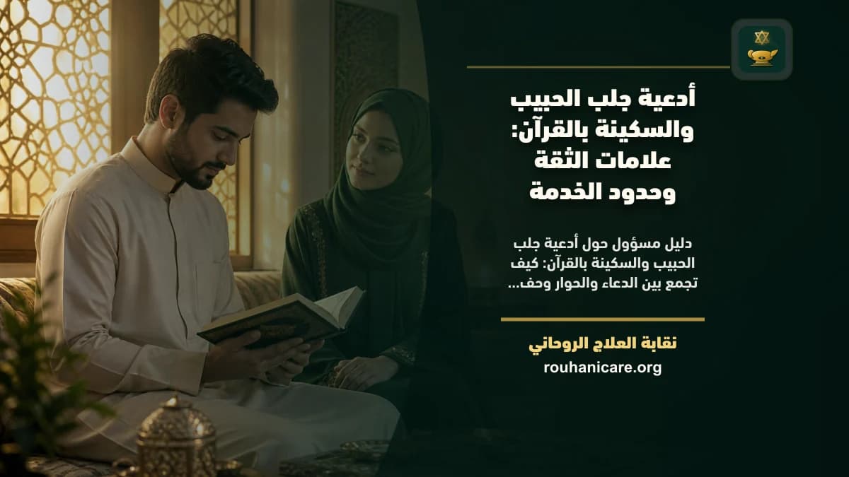 أدعية جلب الحبيب والسكينة بالقرآن: رؤية روحانية متزنة بلا وعود زائفة