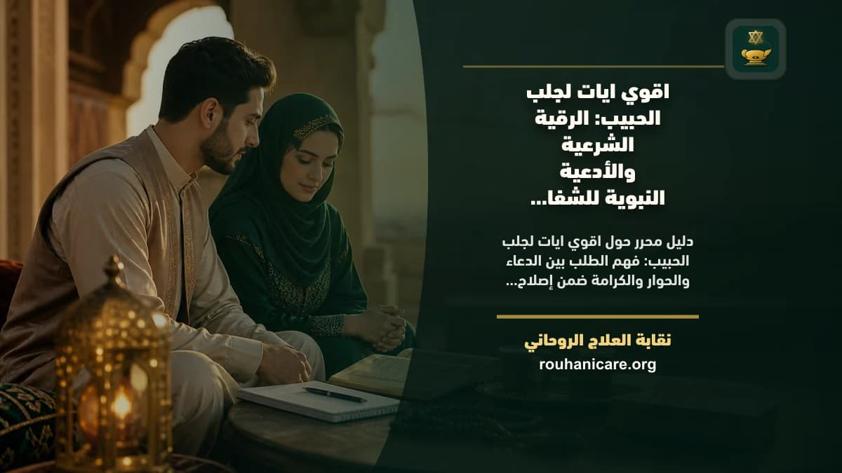 اقوي آيات لجلب الحبيب: فهم روحاني هادئ بلا وعود مبالغ فيها