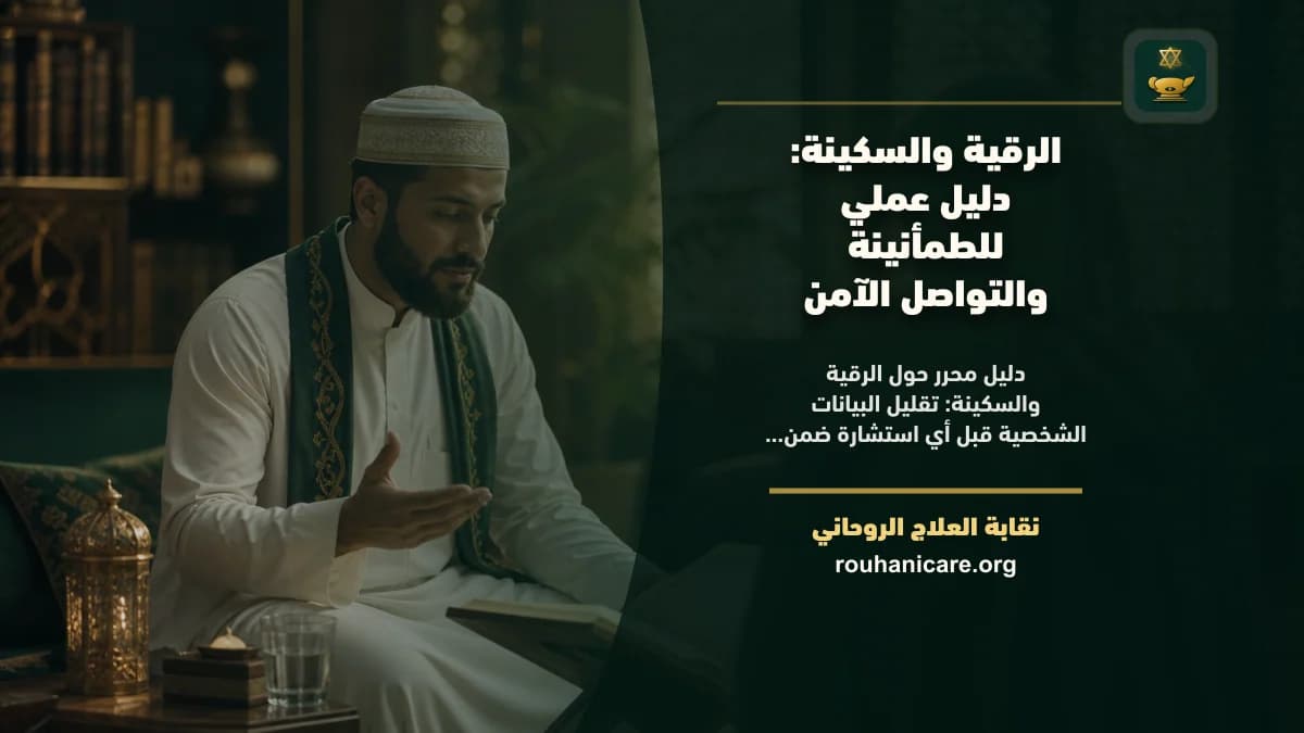الرقية والسكينة: تأمل روحاني هادئ بلا وعود مبالغ فيها