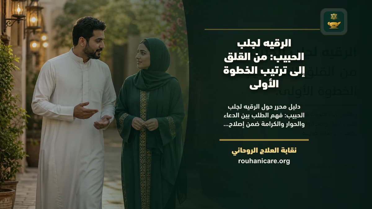 الرقية لجلب الحبيب: فهم روحاني هادئ بلا وعود مبالغ فيها