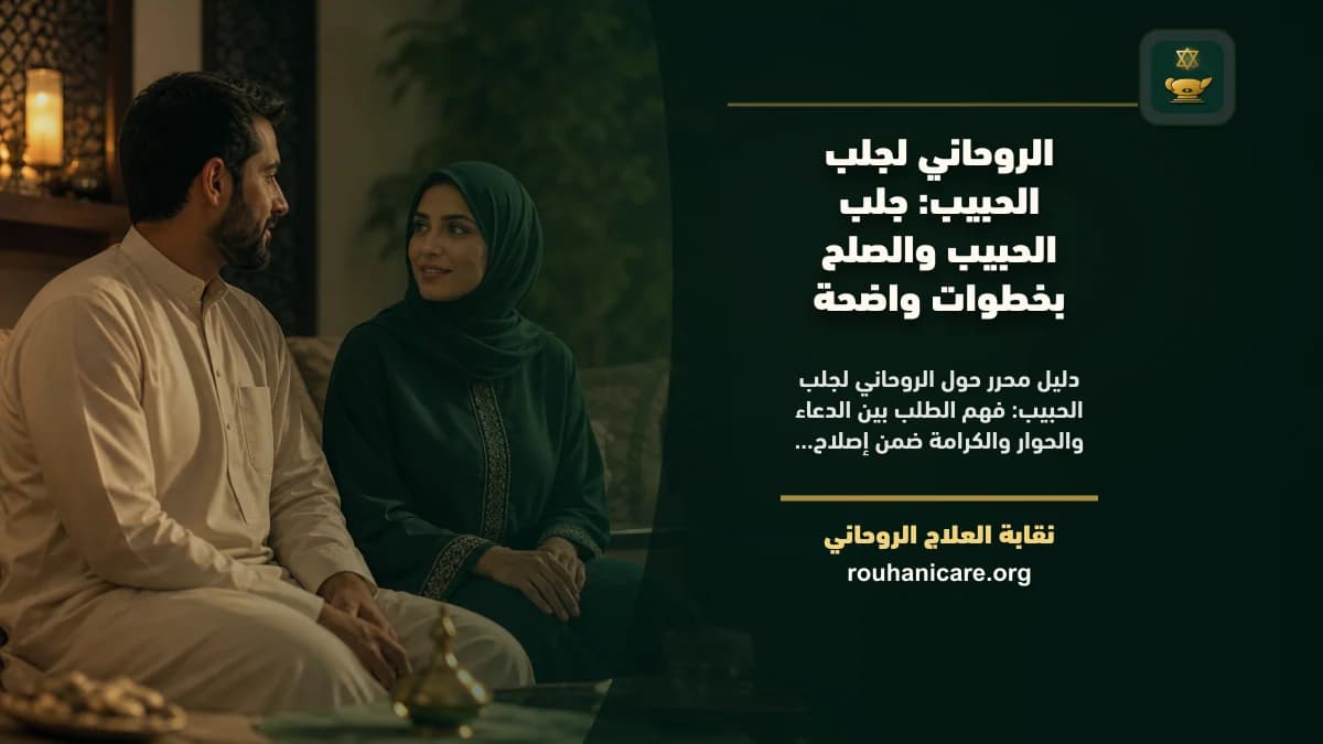 الروحاني لجلب الحبيب: دليل اختيار هادئ ومسؤول