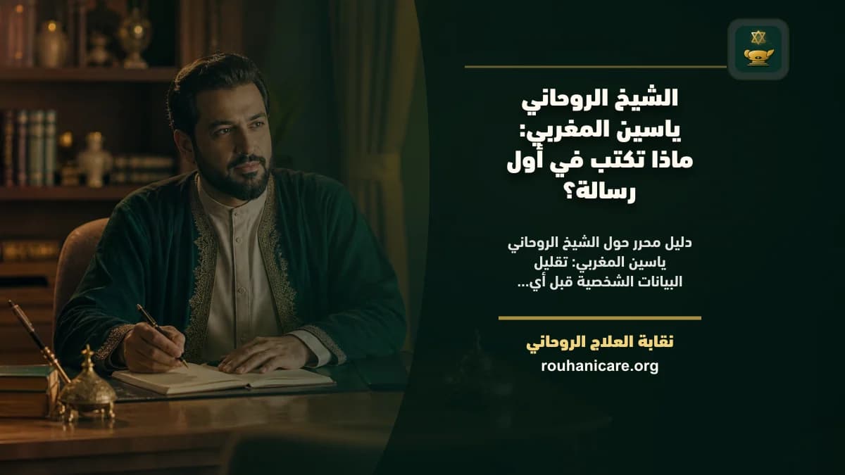 الشيخ الروحاني ياسين المغربي: كيف تختار استشارة روحانية بخصوصية؟