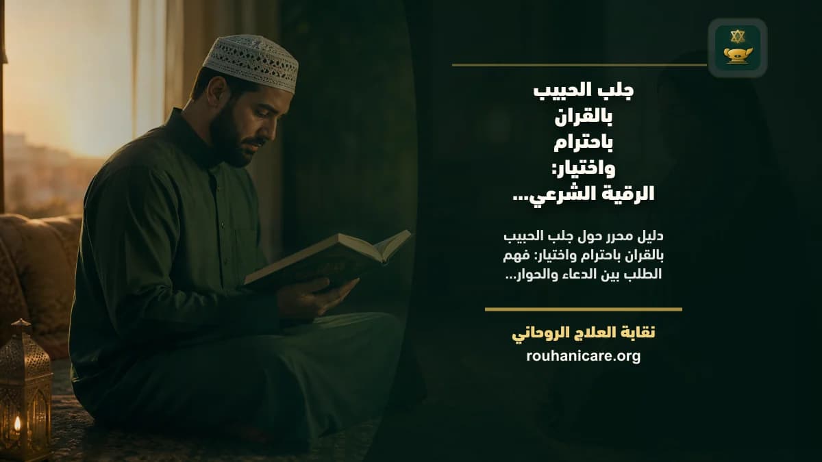 جلب الحبيب بالقرآن باحترام واختيار: نظرة روحانية هادئة ومسؤولة