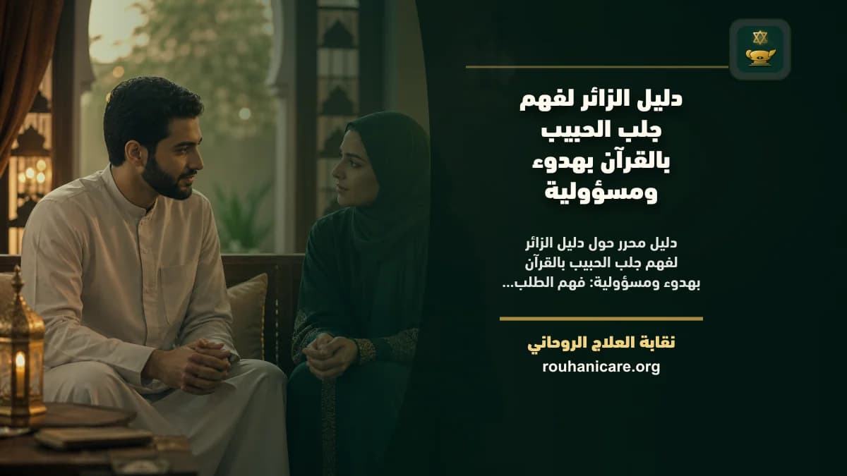جلب الحبيب بالقرآن: فهم روحاني هادئ بلا وعود مبالغ فيها