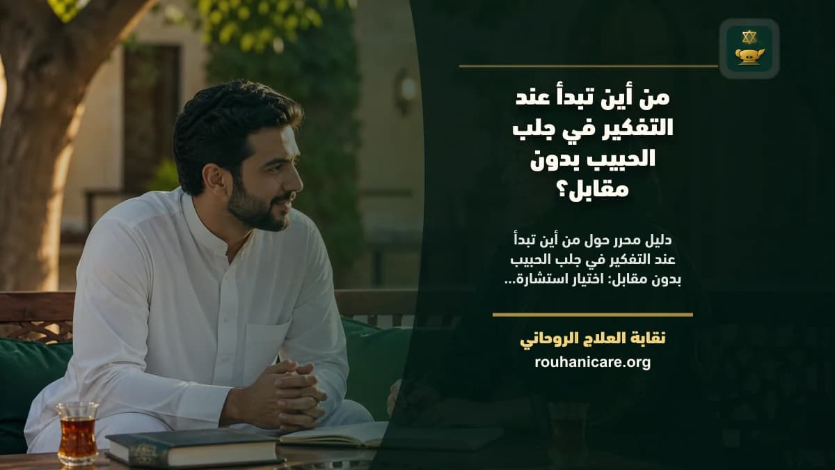 جلب الحبيب بدون مقابل: استشارة روحانية للصلح والسكينة