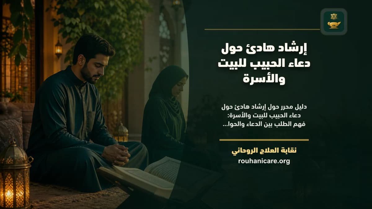 دعاء الحبيب: فهم روحاني هادئ بلا وعود مبالغ فيها