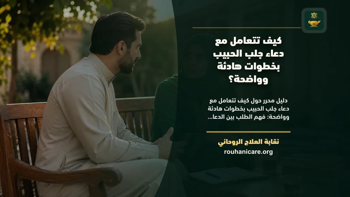 دعاء جلب الحبيب: فهم روحاني هادئ بلا وعود مبالغ فيها