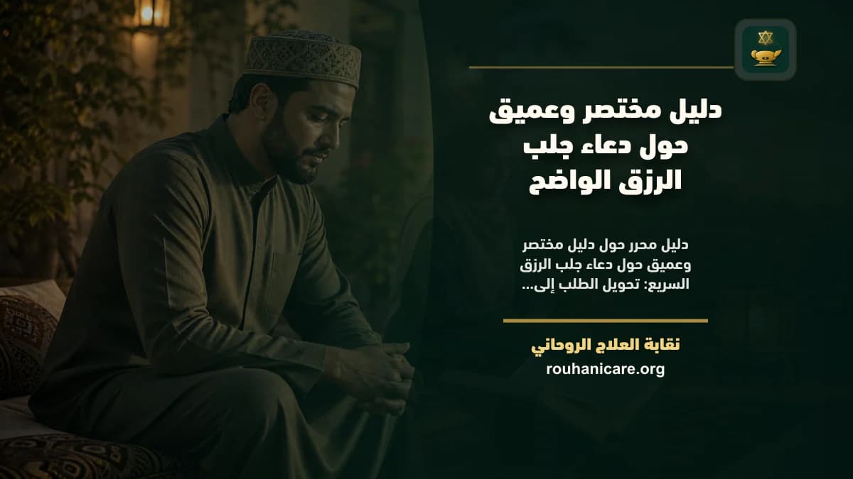 دعاء جلب الرزق السريع: فهم روحاني هادئ بلا وعود مبالغ فيها