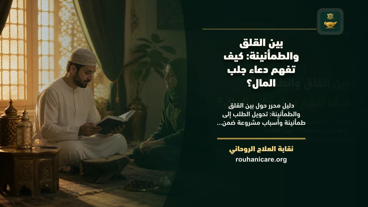 دعاء جلب المال: فهم روحاني هادئ بلا وعود مبالغ فيها