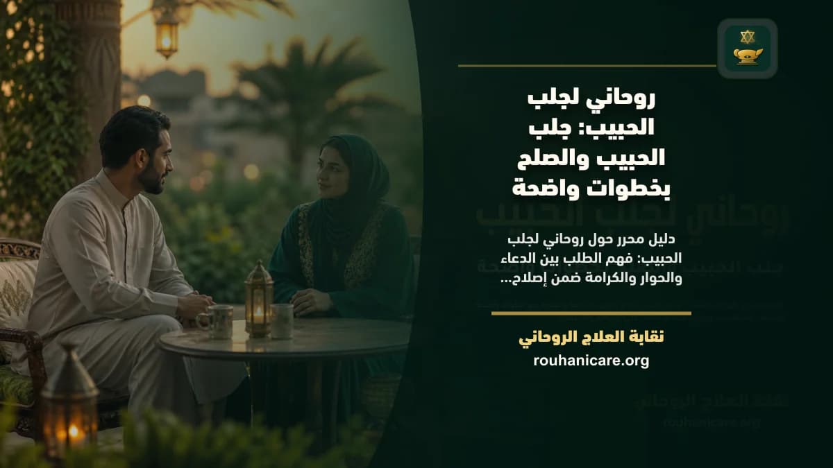 روحاني لجلب الحبيب: كيف تختار استشارة روحانية بخصوصية؟