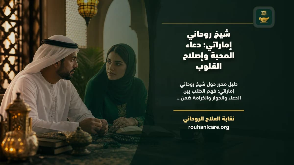 شيخ روحاني إماراتي: دليل اختيار هادئ ومسؤول