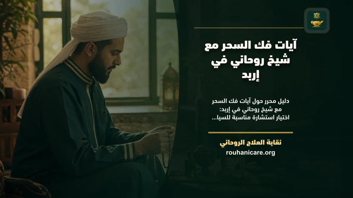 شيخ روحاني في إربد: دليل اختيار هادئ ومسؤول