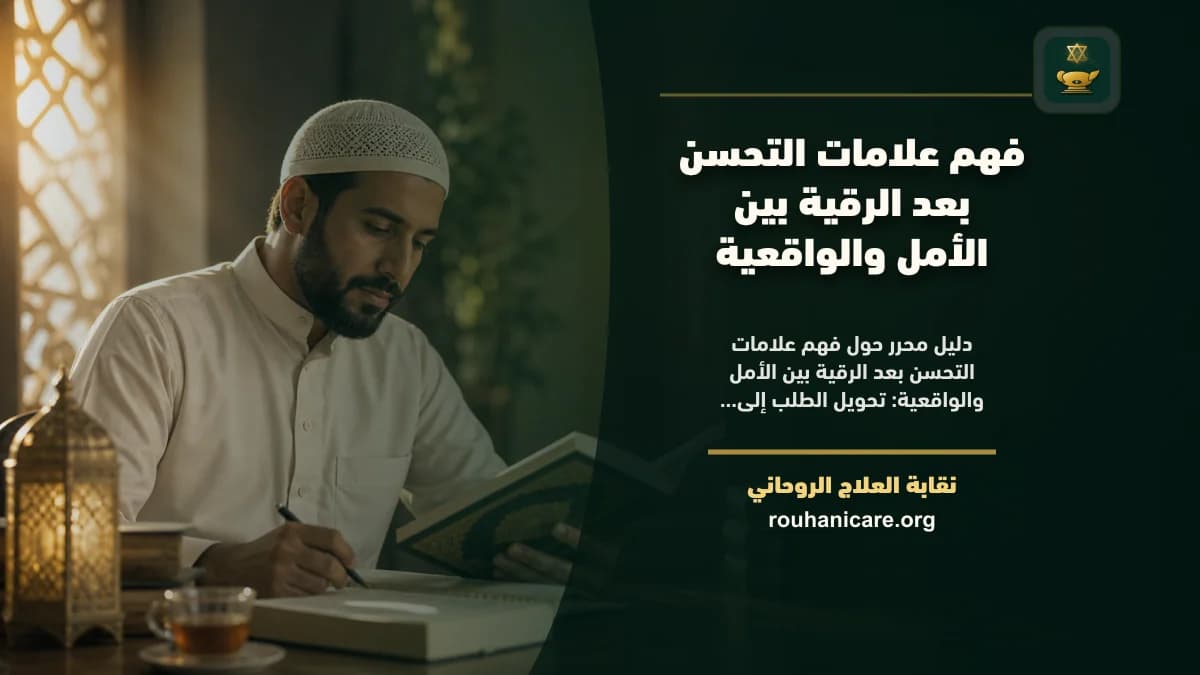 علامات التحسن بعد الرقية: فهم روحاني هادئ بلا وعود مبالغ فيها