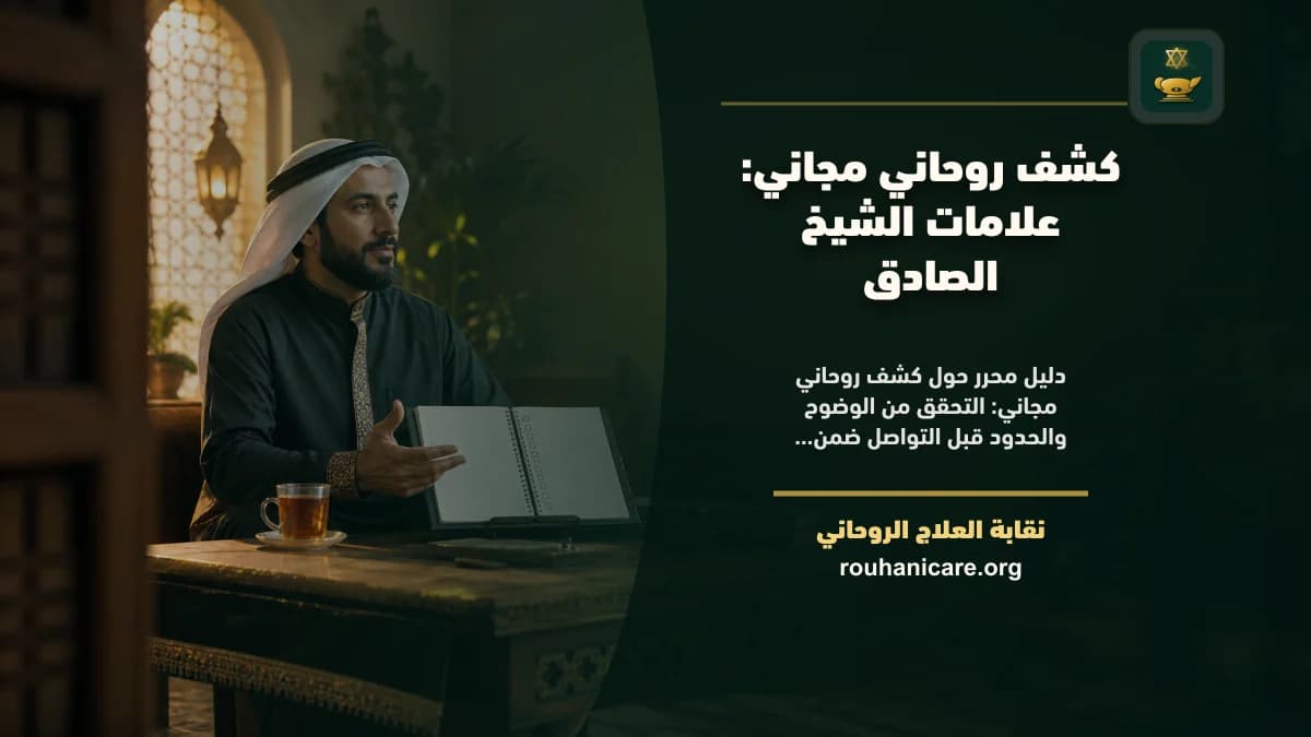 كشف روحاني مجاني: دليلك لاختيار استشارة روحانية بخصوصية ووعي