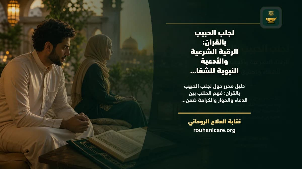 لجلب الحبيب بالقرآن: فهم روحاني هادئ بلا وعود مبالغ فيها