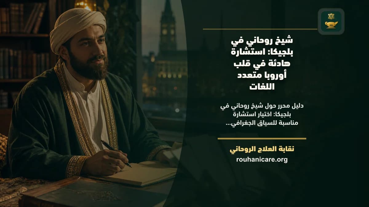 شيخ روحاني في بلجيكا: دليل هادئ ومسؤول للاختيار