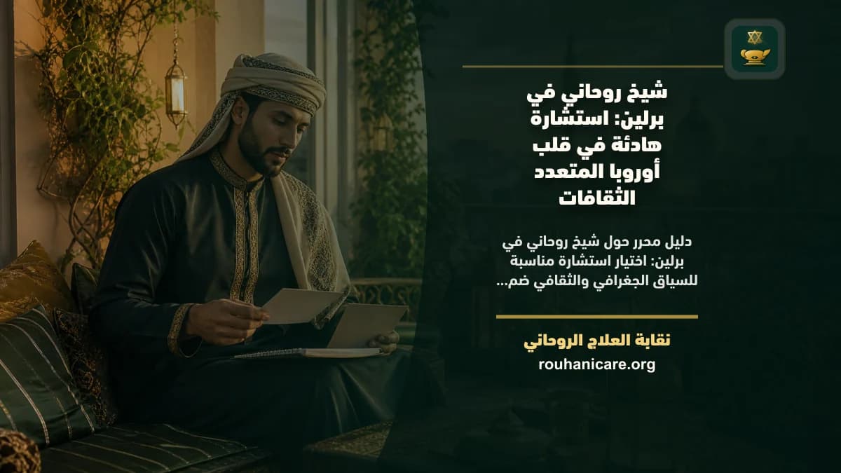 شيخ روحاني في برلين: كيف تختار استشارة روحانية بخصوصية وطمأنينة؟