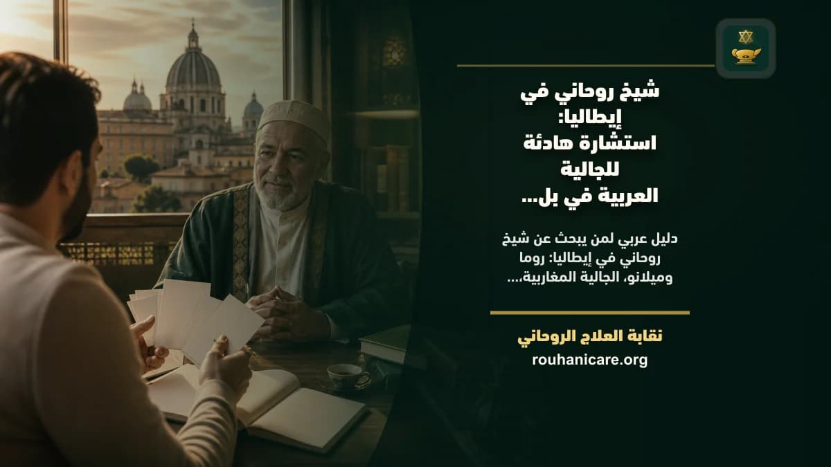 شيخ روحاني في إيطاليا: استشارة روحانية موثوقة وسرية