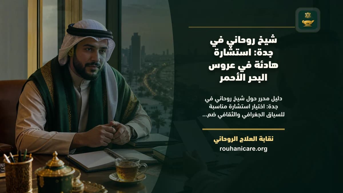شيخ روحاني في جدة: دليل هادئ ومسؤول للاختيار