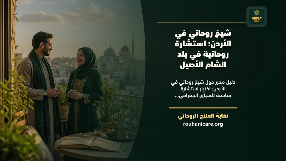 شيخ روحاني في الأردن: استشارة روحانية موثوقة وسرية