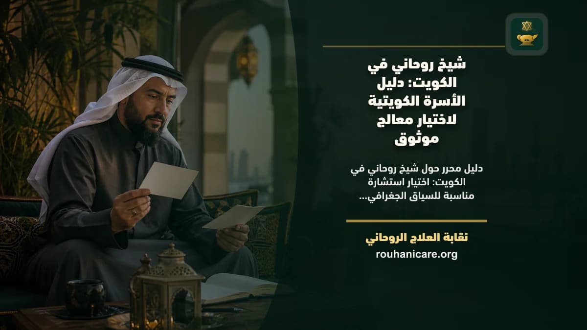 شيخ روحاني في الكويت: خطوات لاختيار استشارة روحانية تحترم خصوصيتك