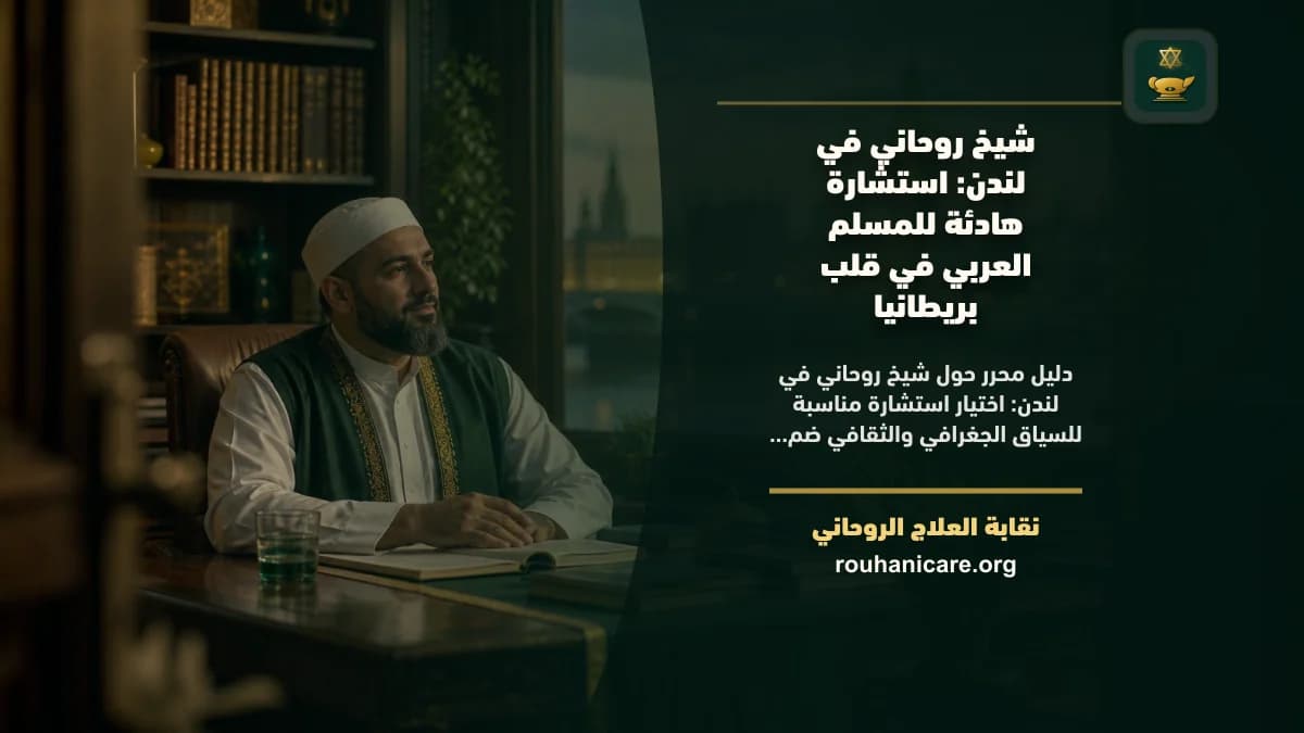 شيخ روحاني في لندن: كيف تختار استشارة روحانية بخصوصية واطمئنان؟