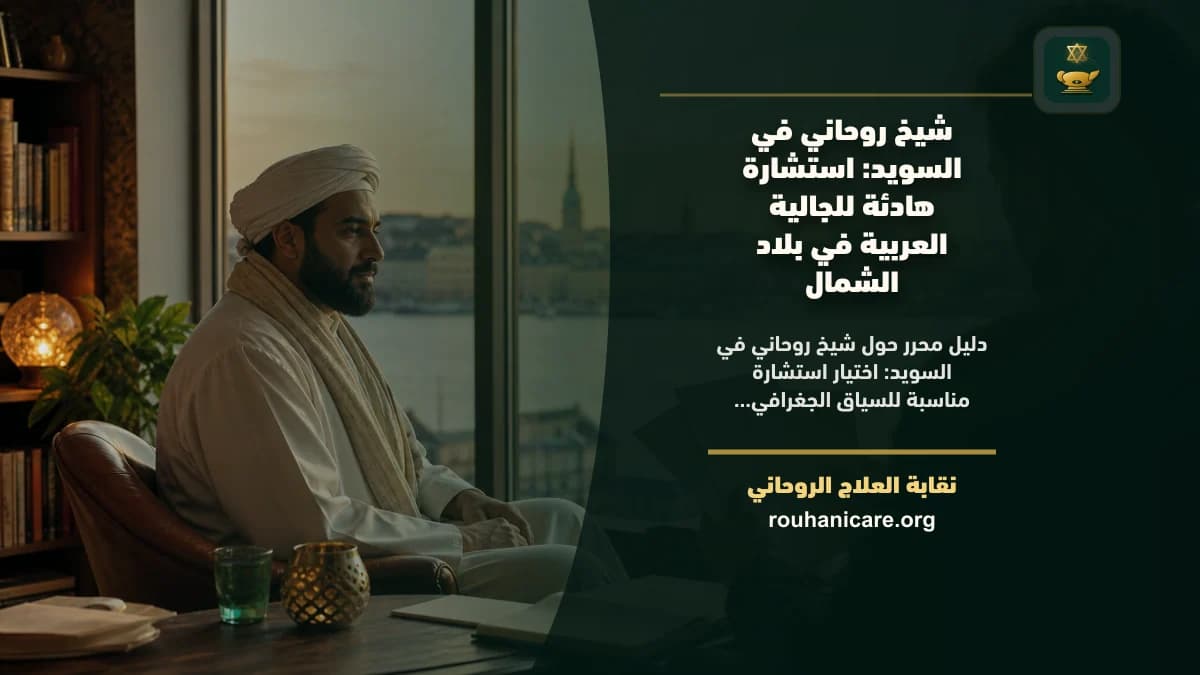 شيخ روحاني في السويد: استشارة روحانية موثوقة وسرية