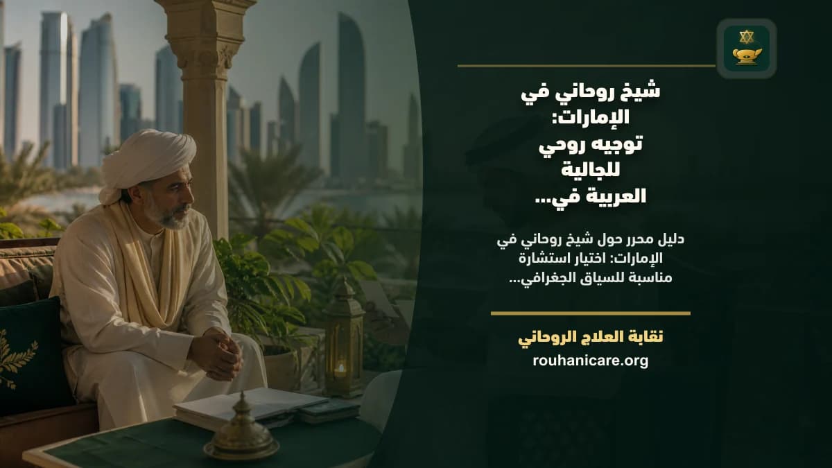 شيخ روحاني في الإمارات: خطوات هادئة لاختيار مسؤول