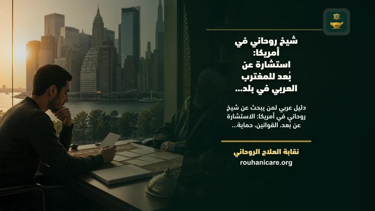 شيخ روحاني في أمريكا: استشارة روحانية موثوقة وسرية