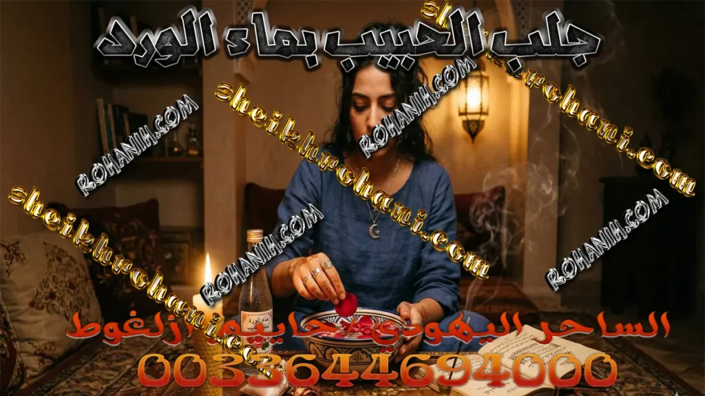 جلب الحبيب بماء الورد